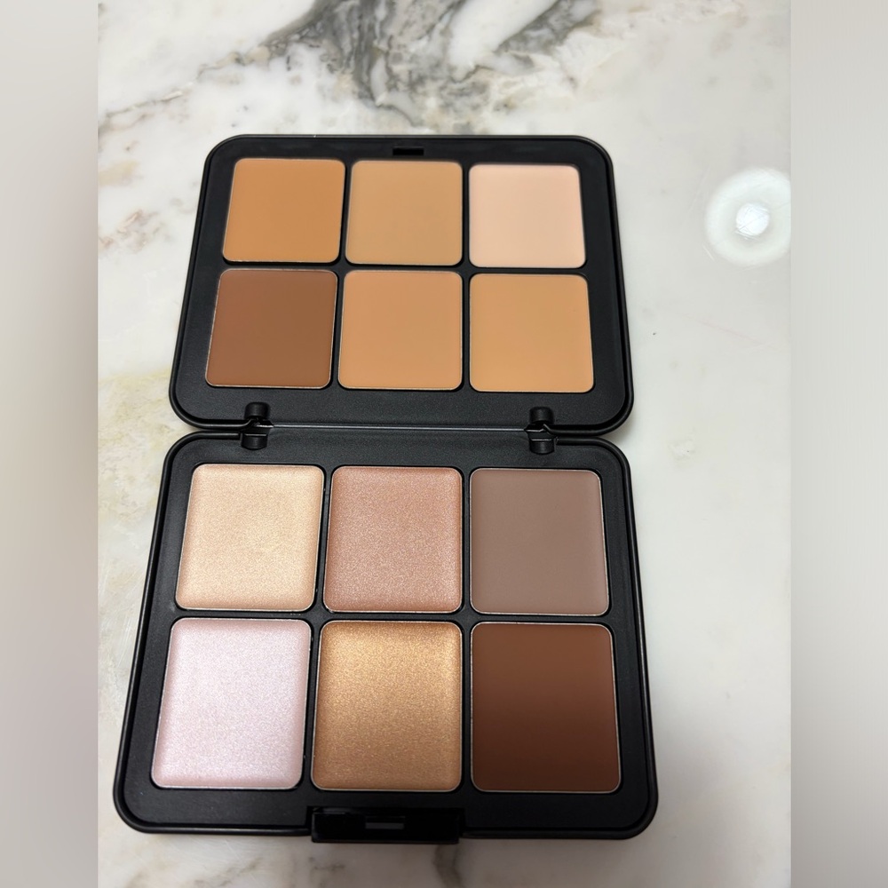 Makeup Forever Bronzer & Contour Palette - Brown, Tan, Cream, Gold, Champagne